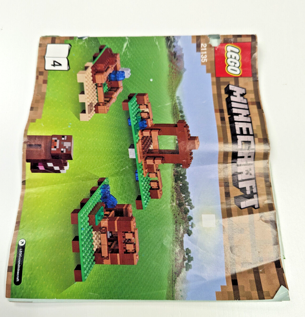 LEGO MINECRAFT The Crafting Box 2.0 Set 21135 Instruction Manuals 1-5 - StudBee