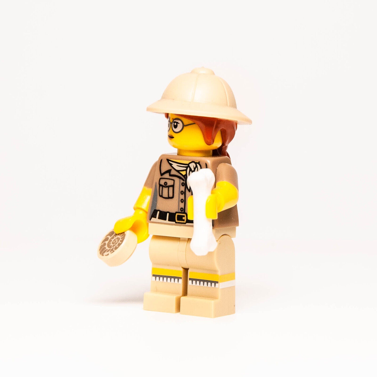 New LEGO CMF Series 13 Minifigure - Paleontologist (col13-6) 71008 col200 Fossil - StudBee