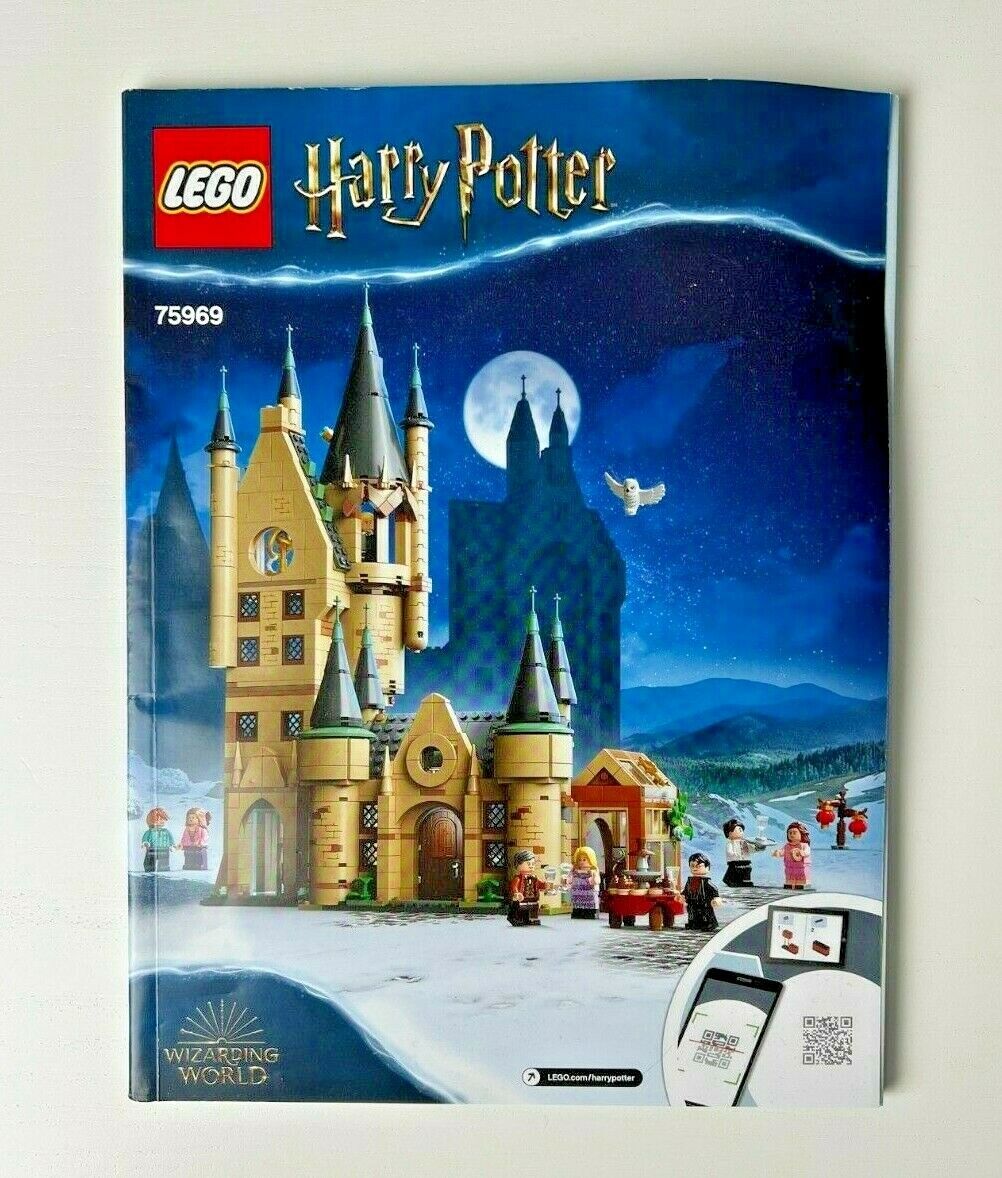 New LEGO Hogwarts Astronomy Tower - Building -Instructions Set 75969 - StudBee