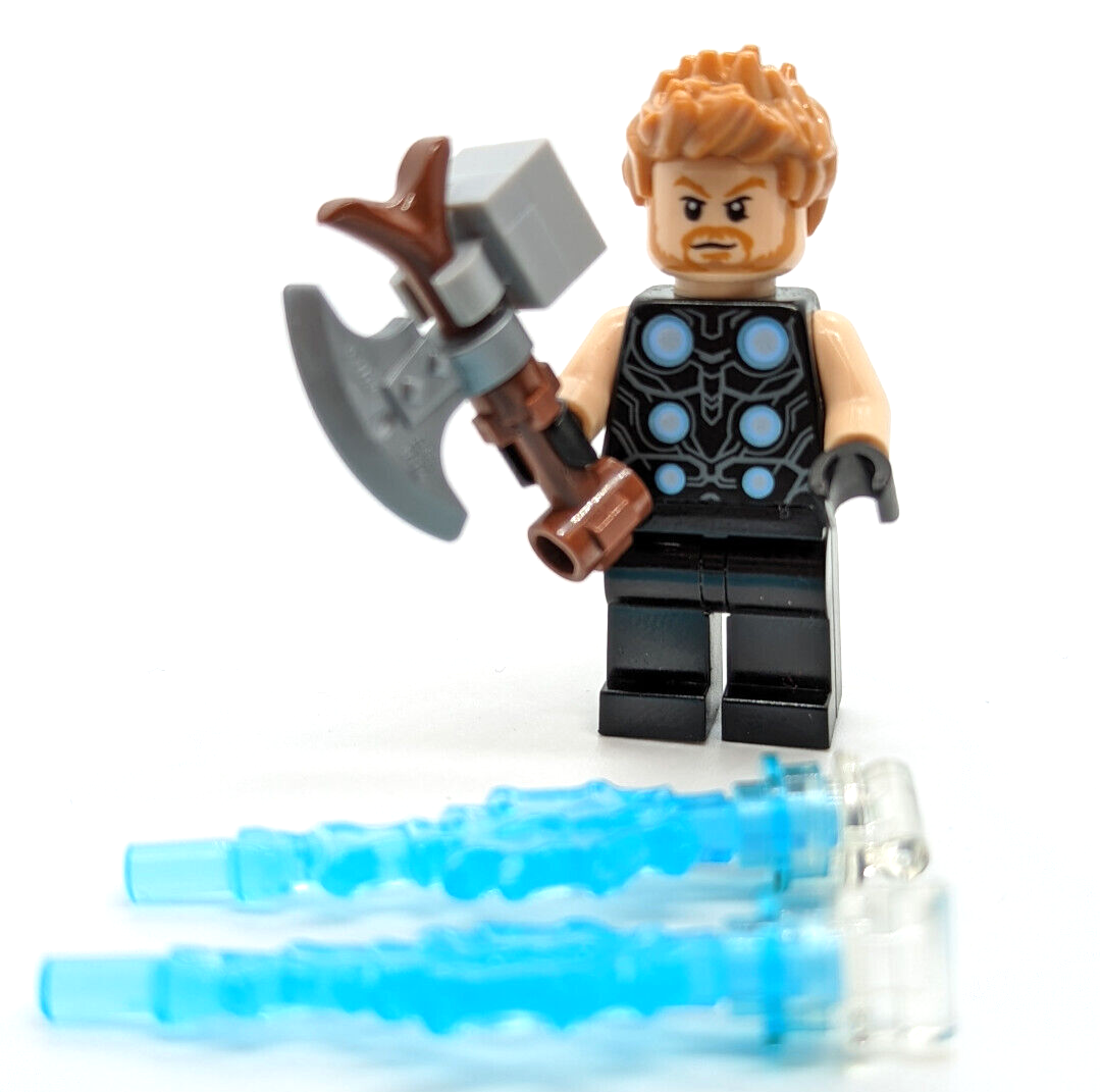 LEGO Infinity War Avengers Minifigure - Thor - Weapon Quest (sh502) 76102 - StudBee