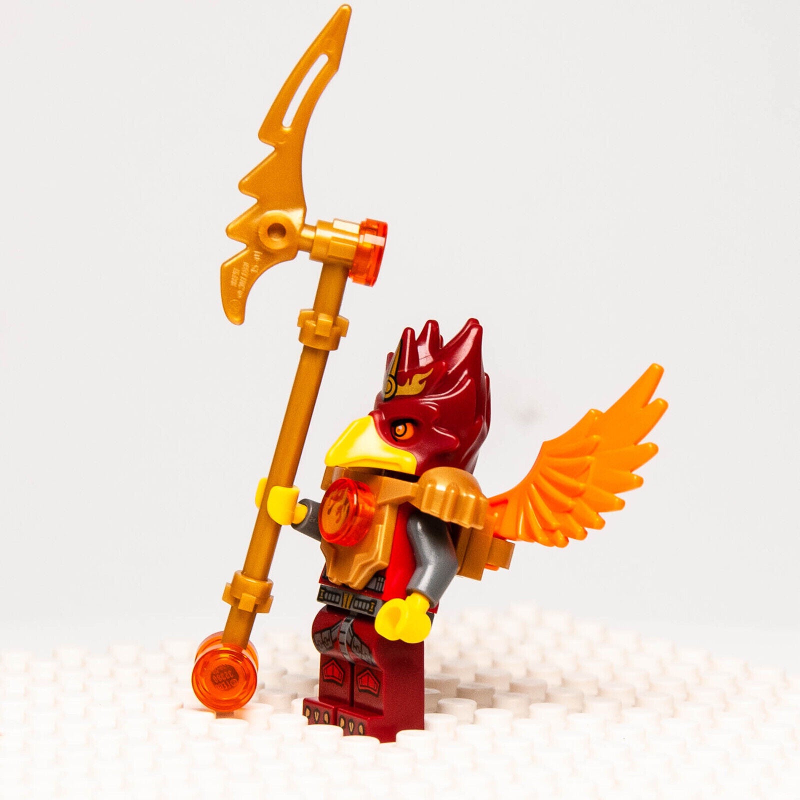 Lego Chima Minifigure - Foltrax  (loc076) Phoenix Fire Temple 70146 - StudBee