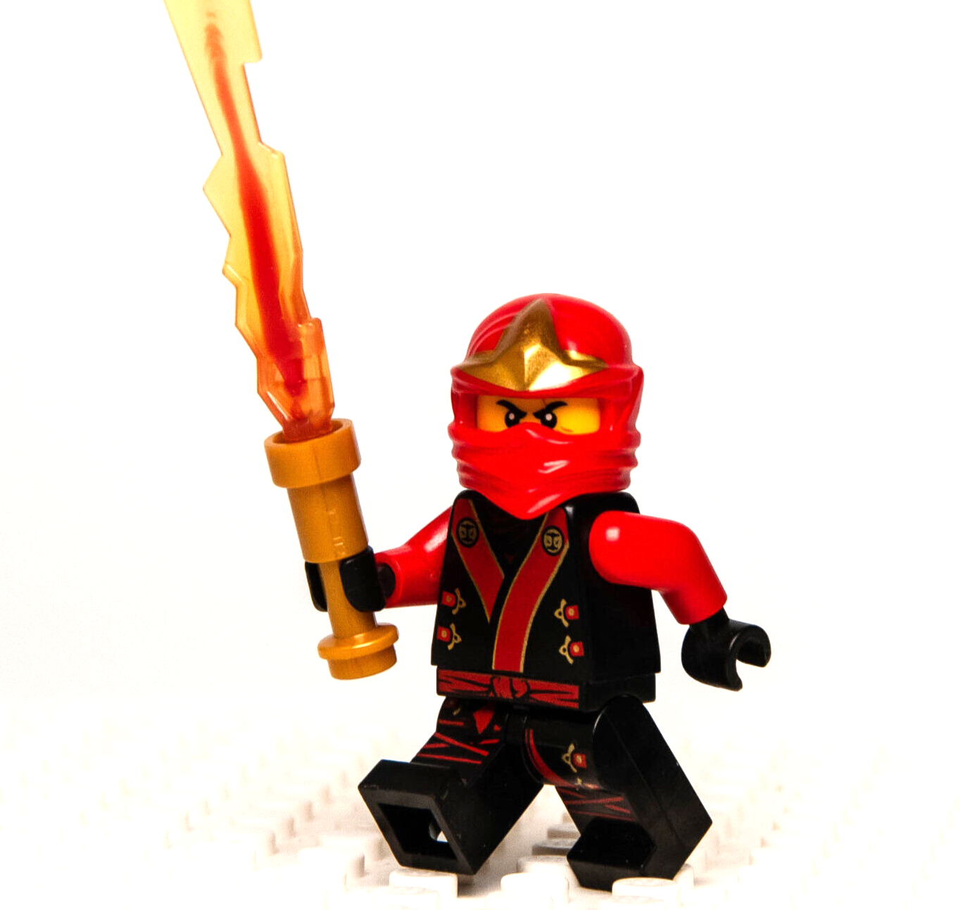 LEGO Ninjago Minifigure - Kai The Final Battle (njo071) Red Ninja 70500 - StudBee