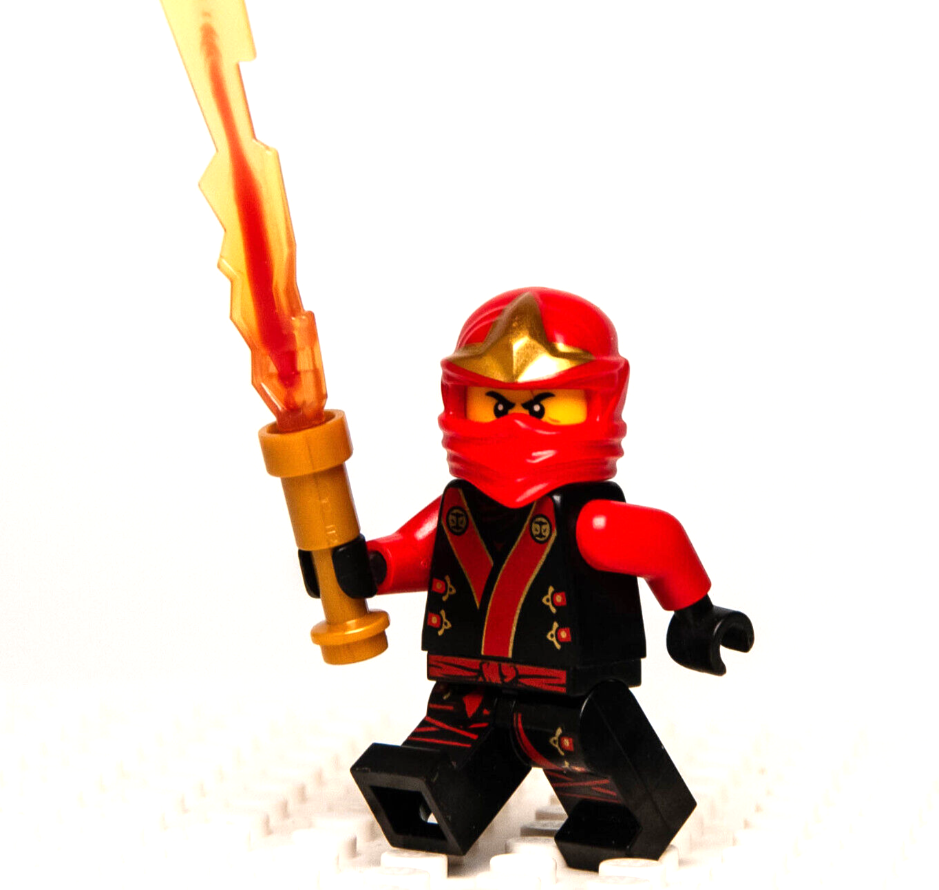 LEGO Ninjago Minifigure Kai The Final Battle (njo071) Red Ninja 70500