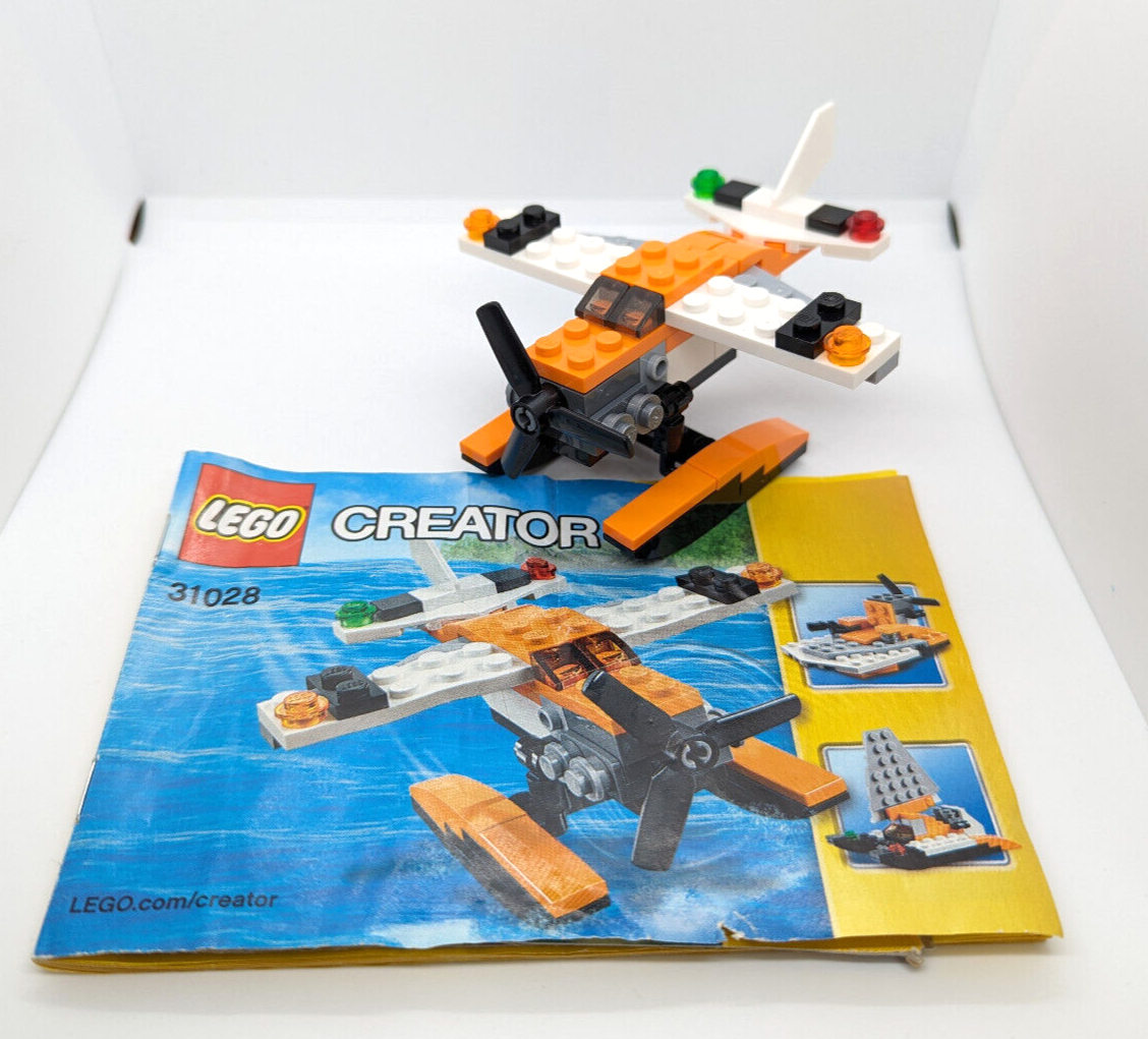LEGO 3 in 1 CREATOR 31028 Sea Plane (2015) w/ Instructions - 100% Complete!