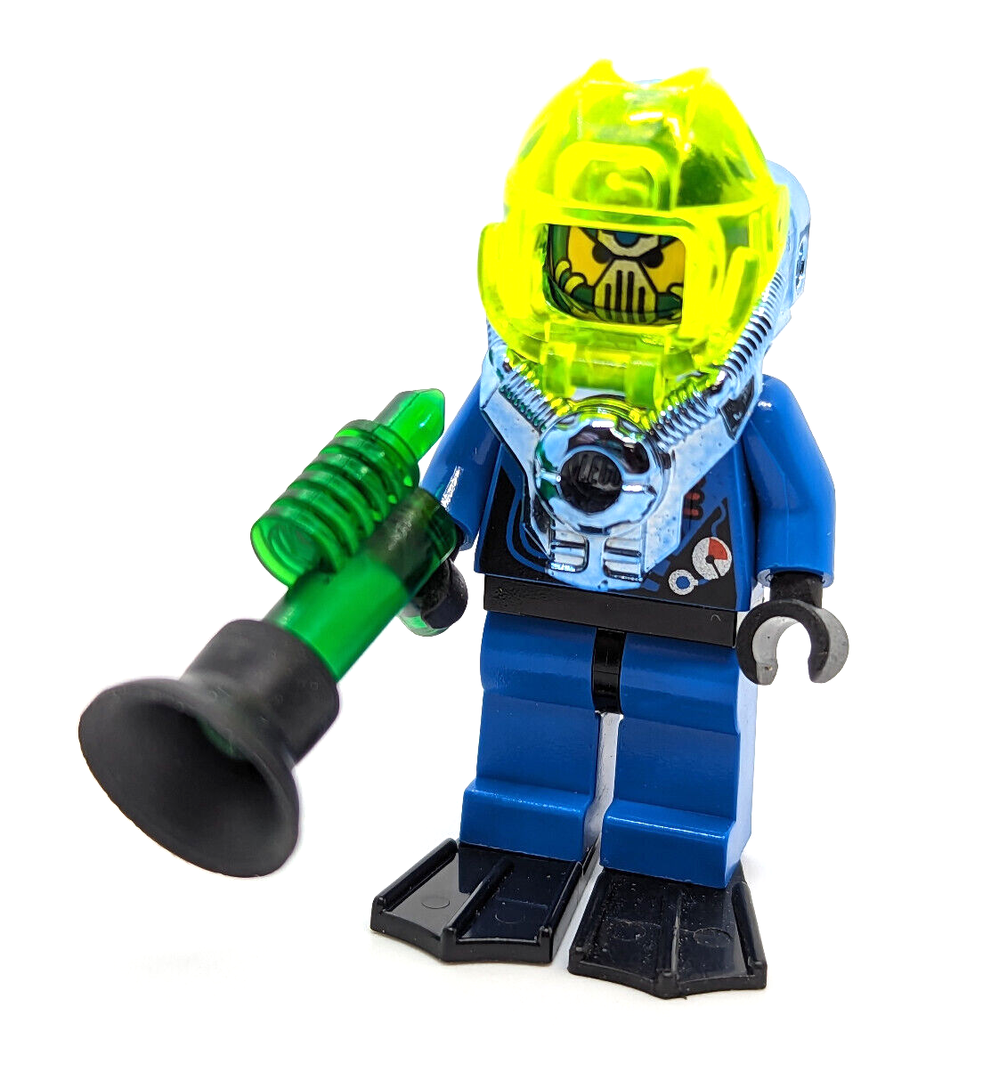 Lego Aquazone Hydronaut Diver - Navigator Hip Muddy Waders (aqu009) Suction Gun - StudBee