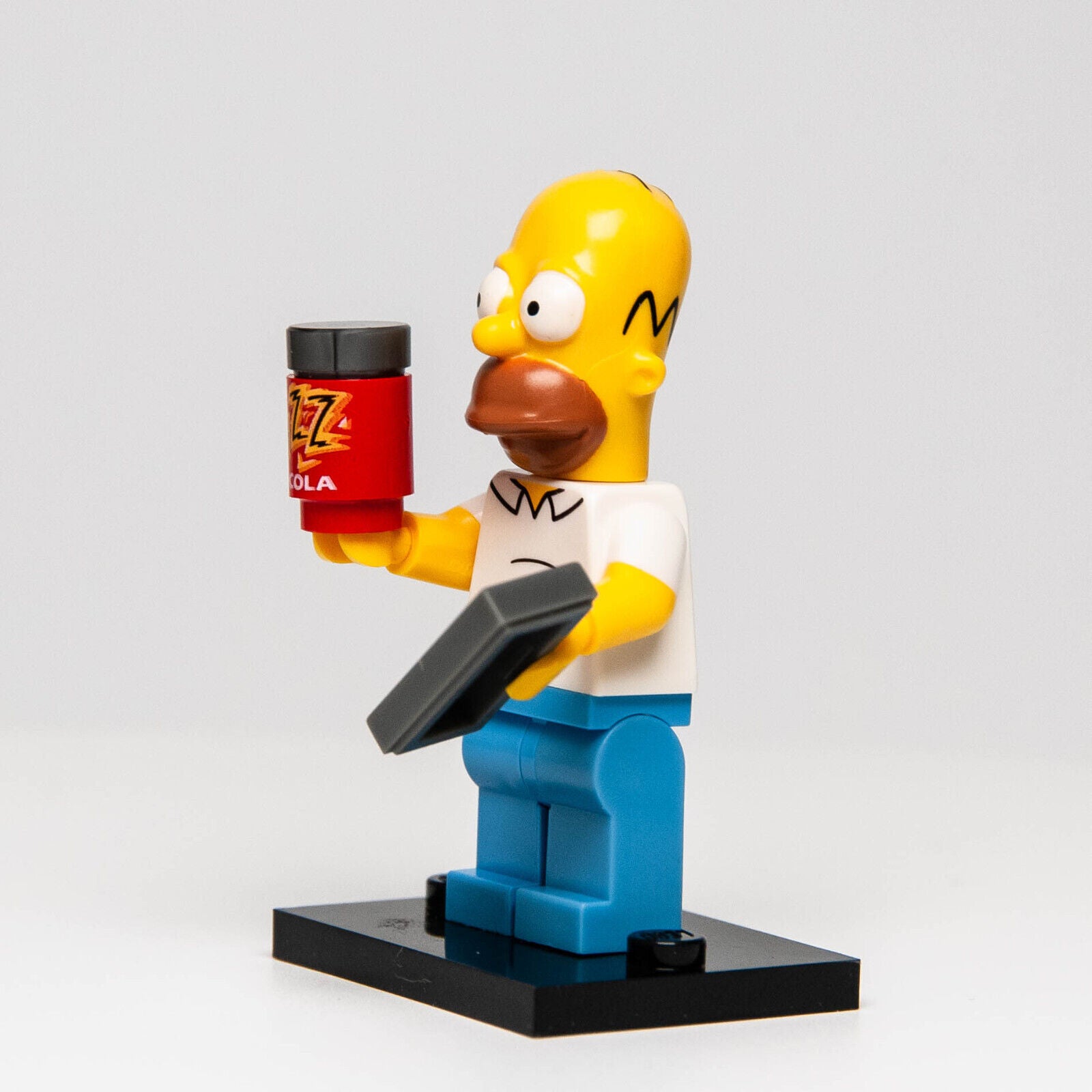 LEGO Homer Simpson Minifigure w/ Buzz Soda & TV Remote 71005 (colsim-1) - StudBee