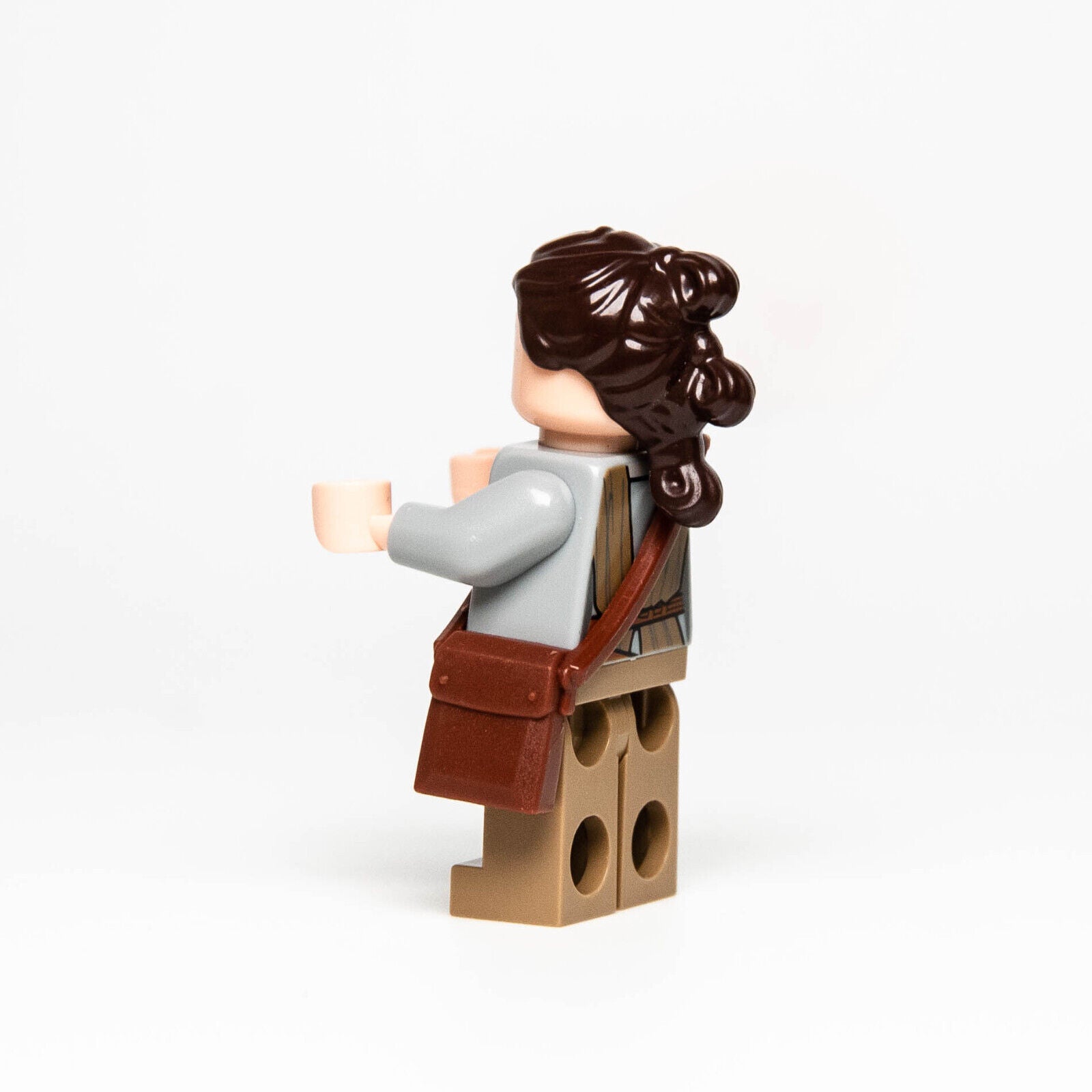 LEGO Star Wars Minifigure - Rey w/ Bag (sw0677) 75099 Speeder - StudBee