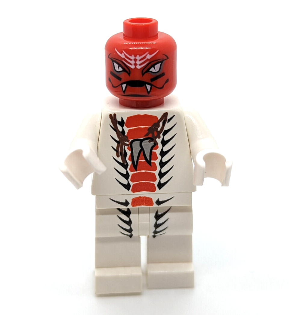LEGO Ninjago Minifigure - Snappa w/ Weapon (njo035) 9442 9564 Snake Tribe - StudBee