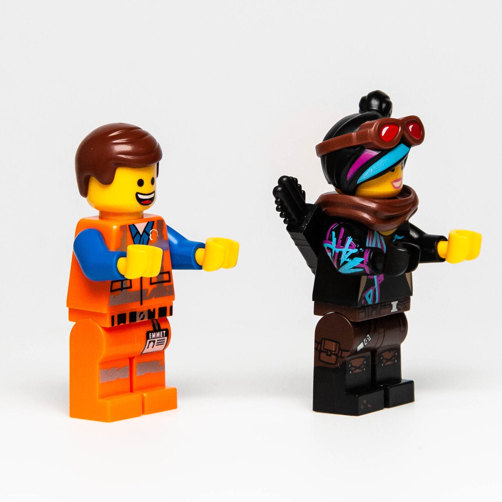 LEGO Movie 2 Minifigure Lot - Emmet & Warrior Lucy 70827 (tlm113 tlm117) - StudBee