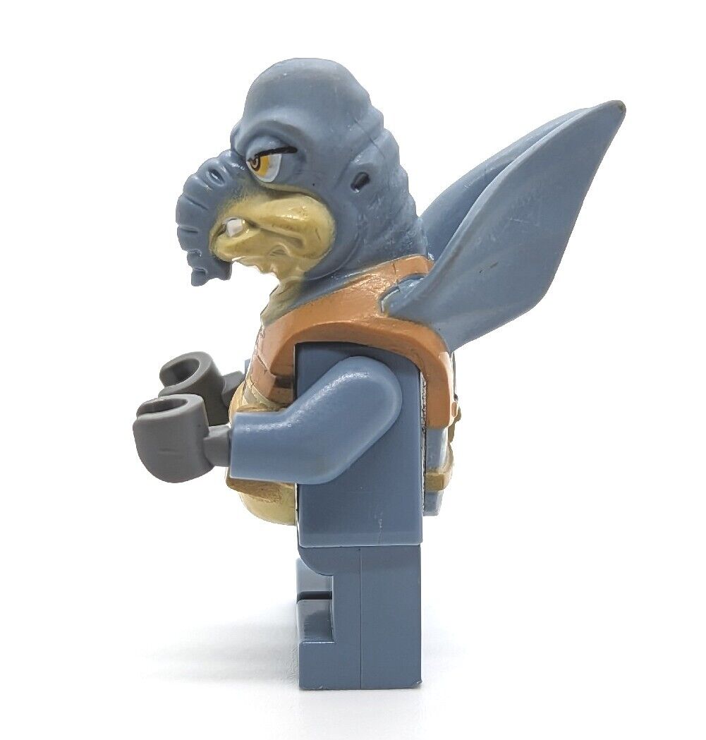 LEGO Star Wars Minifigure - Watto (Dark Bluish Gray Hands) 7962 sw0325 - StudBee