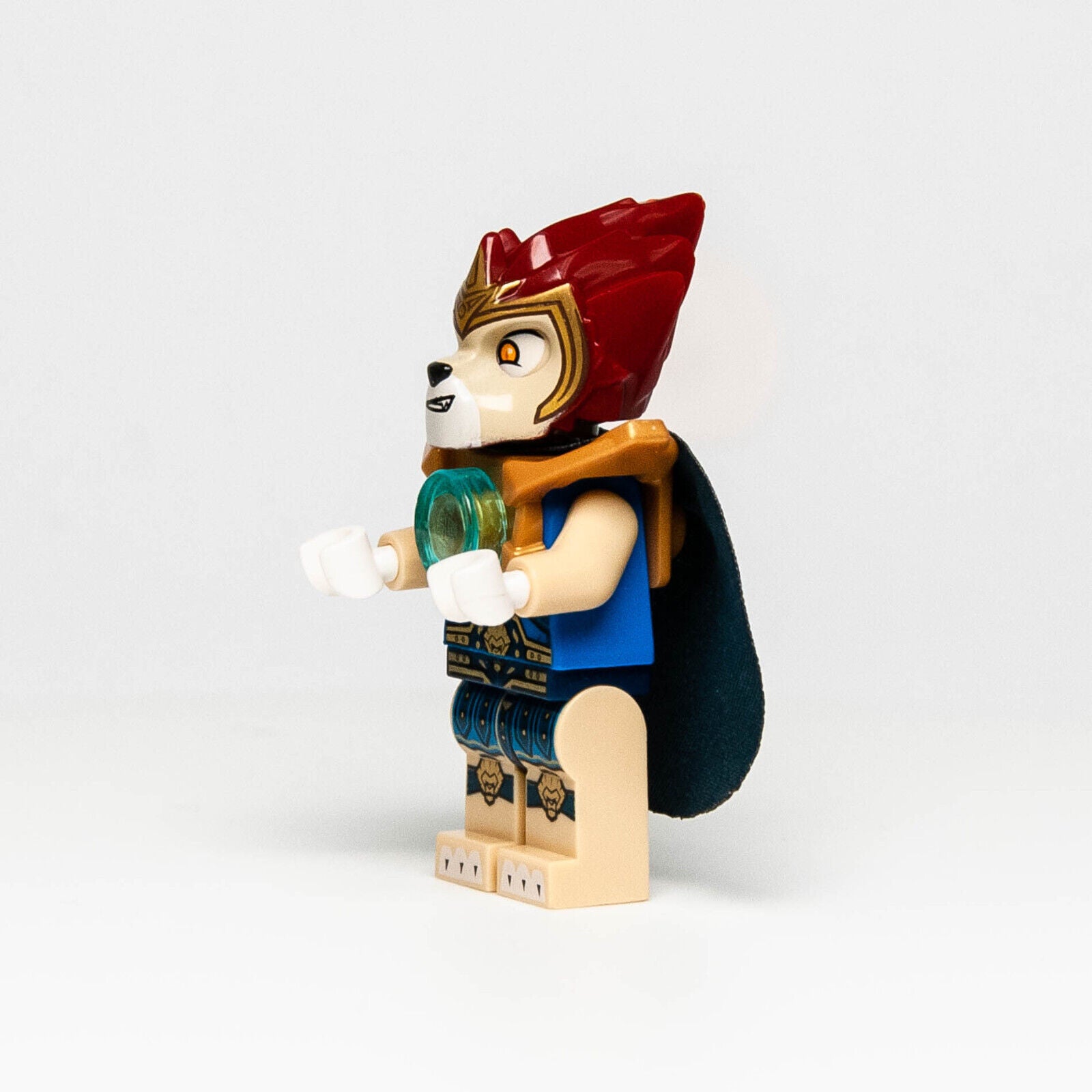 LEGO Chima Minifigure - Laval, Light Armor Cape (loc011) 70005 70115 Lion Tribe - StudBee