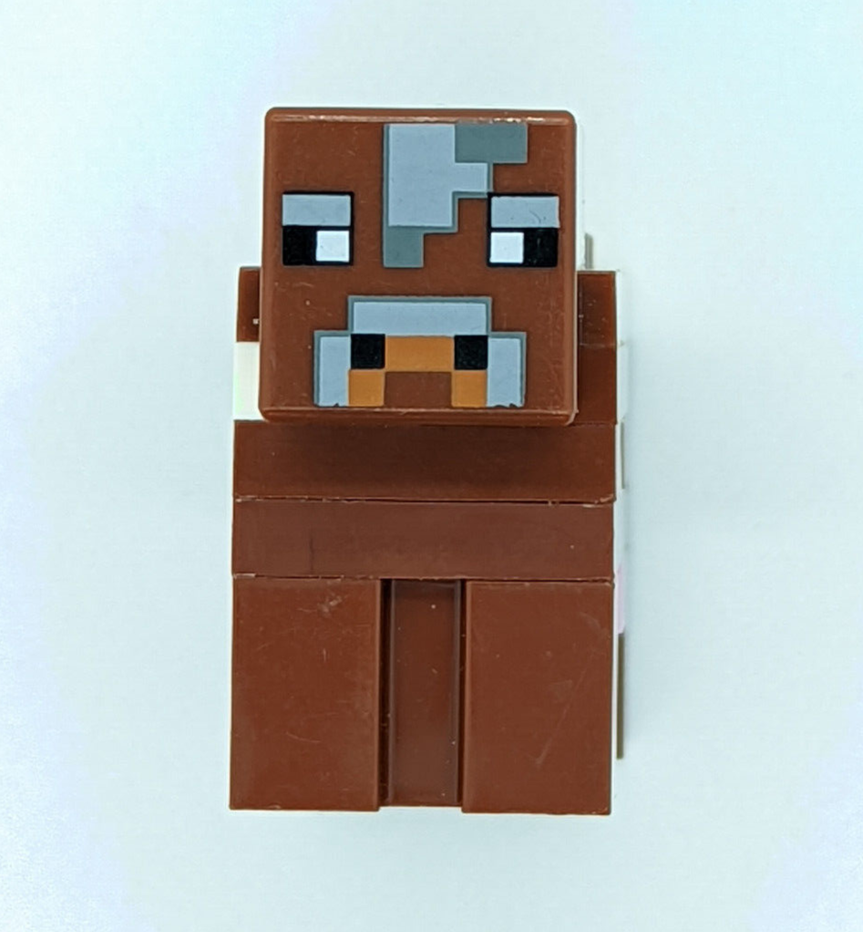 LEGO 21114 Minecraft Lot - Minifigures: Steve, Skeleton & Reddish Brown Cow (min - StudBee