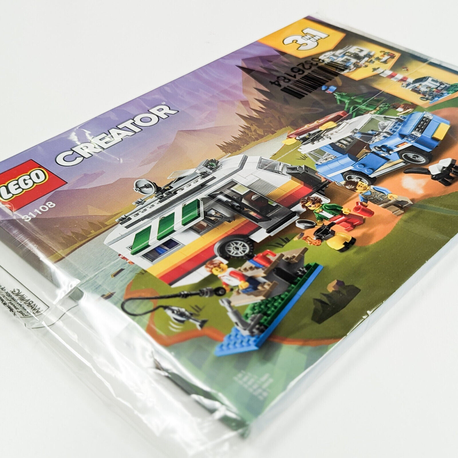 New LEGO Creator Caravan Family Holiday 31108 Sealed BOOKLET ONLY