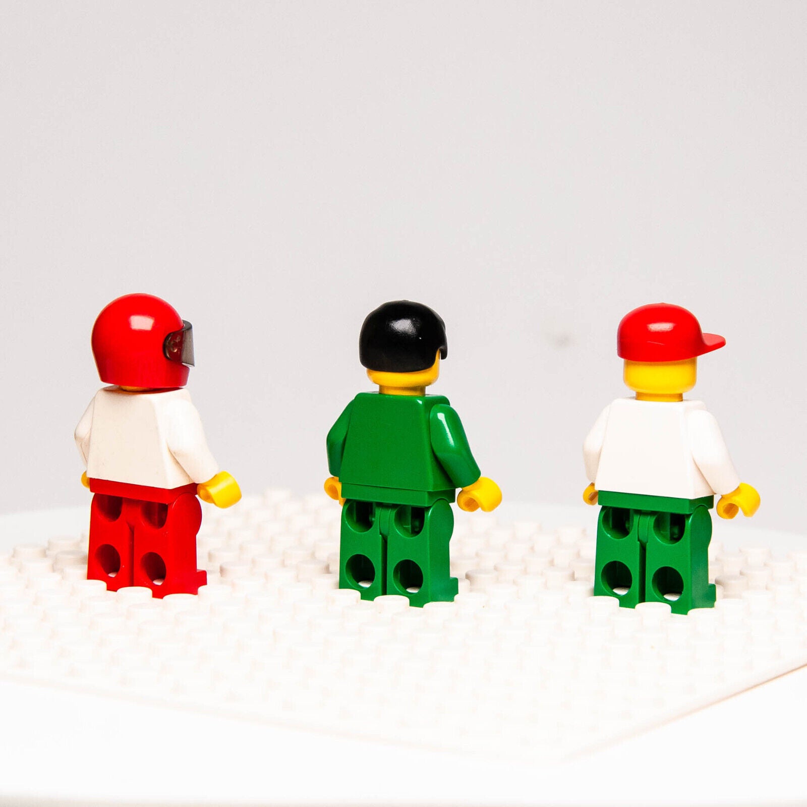 Classic Lego 4559 1990 Lot -  Octan Logo Minifigures (oct012 oct011 oct014) - StudBee