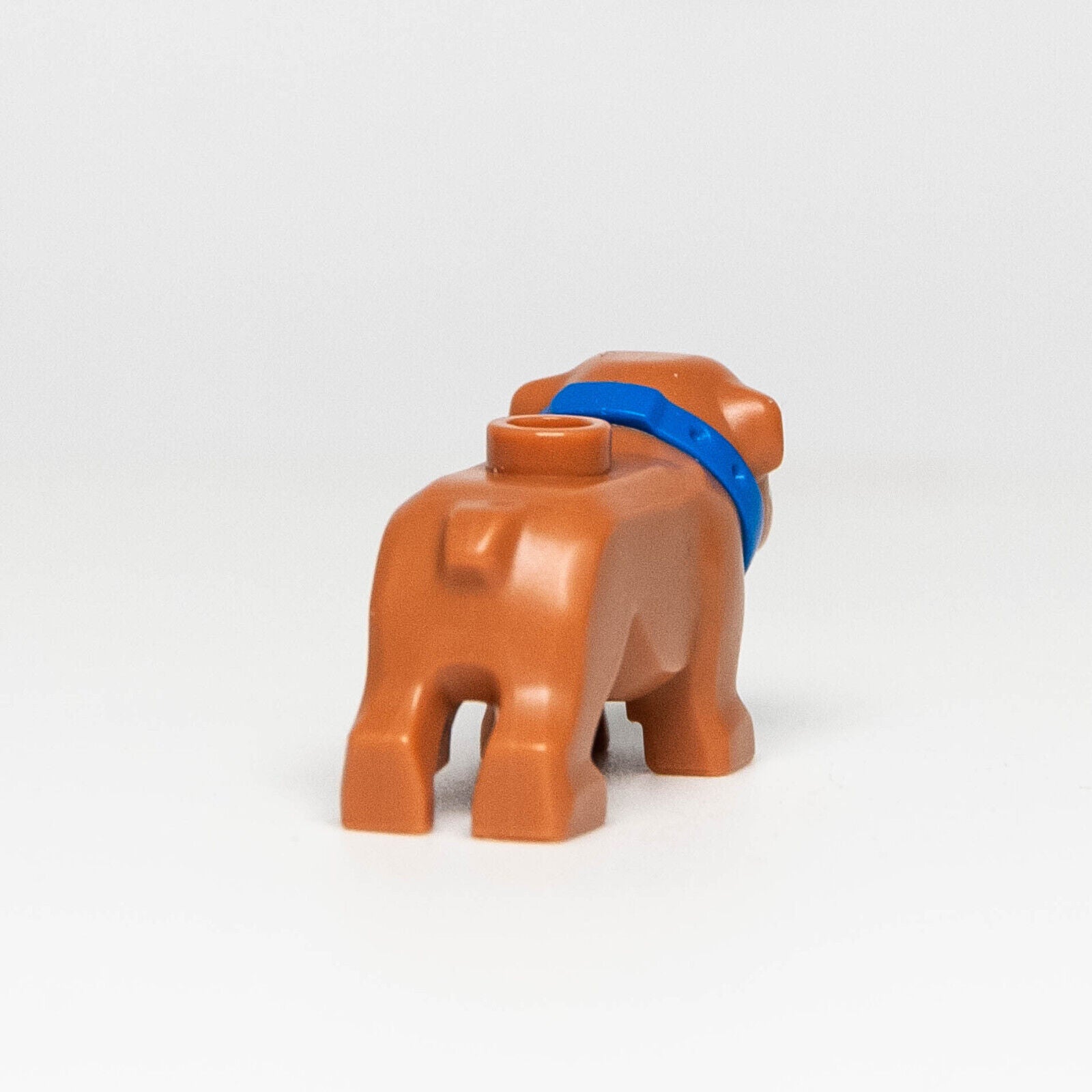 New LEGO Animal - Brown Bulldog w/ Blue Collar 60258 Workshop Junkyard - StudBee