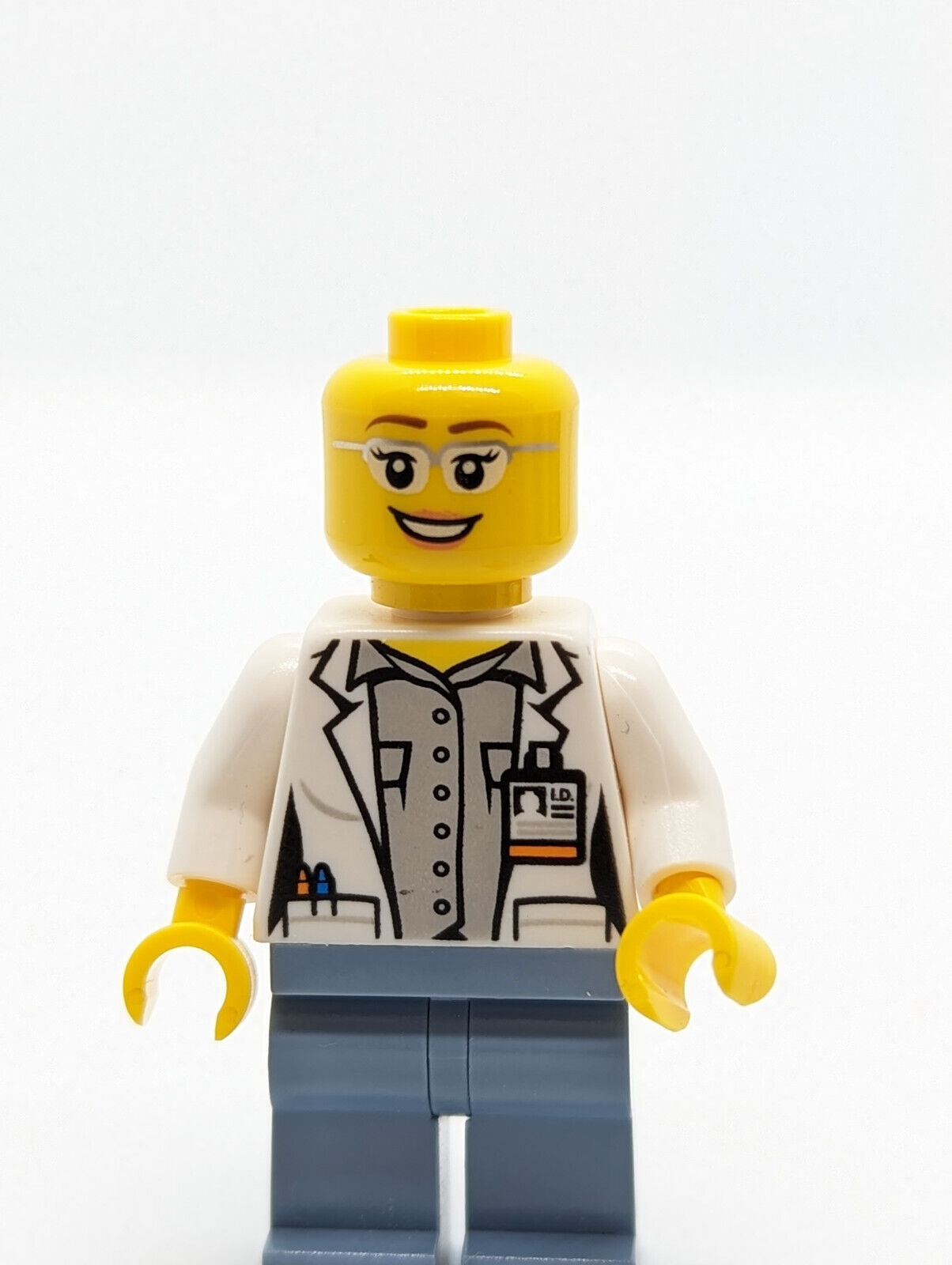 LEGO Volcano Explorer Minifigure: Female Scientist, Research (cty0693) 60124 (sp - StudBee