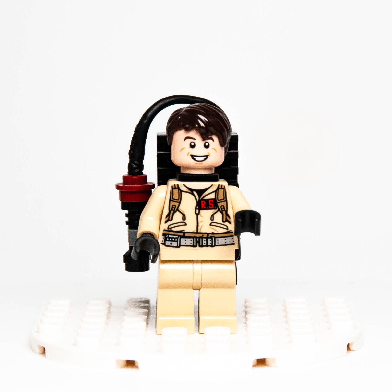 LEGO Ghostbusters Minifigure: Dr. Raymond Stantz 21108 Proton Pack Ecto-1 (gb003