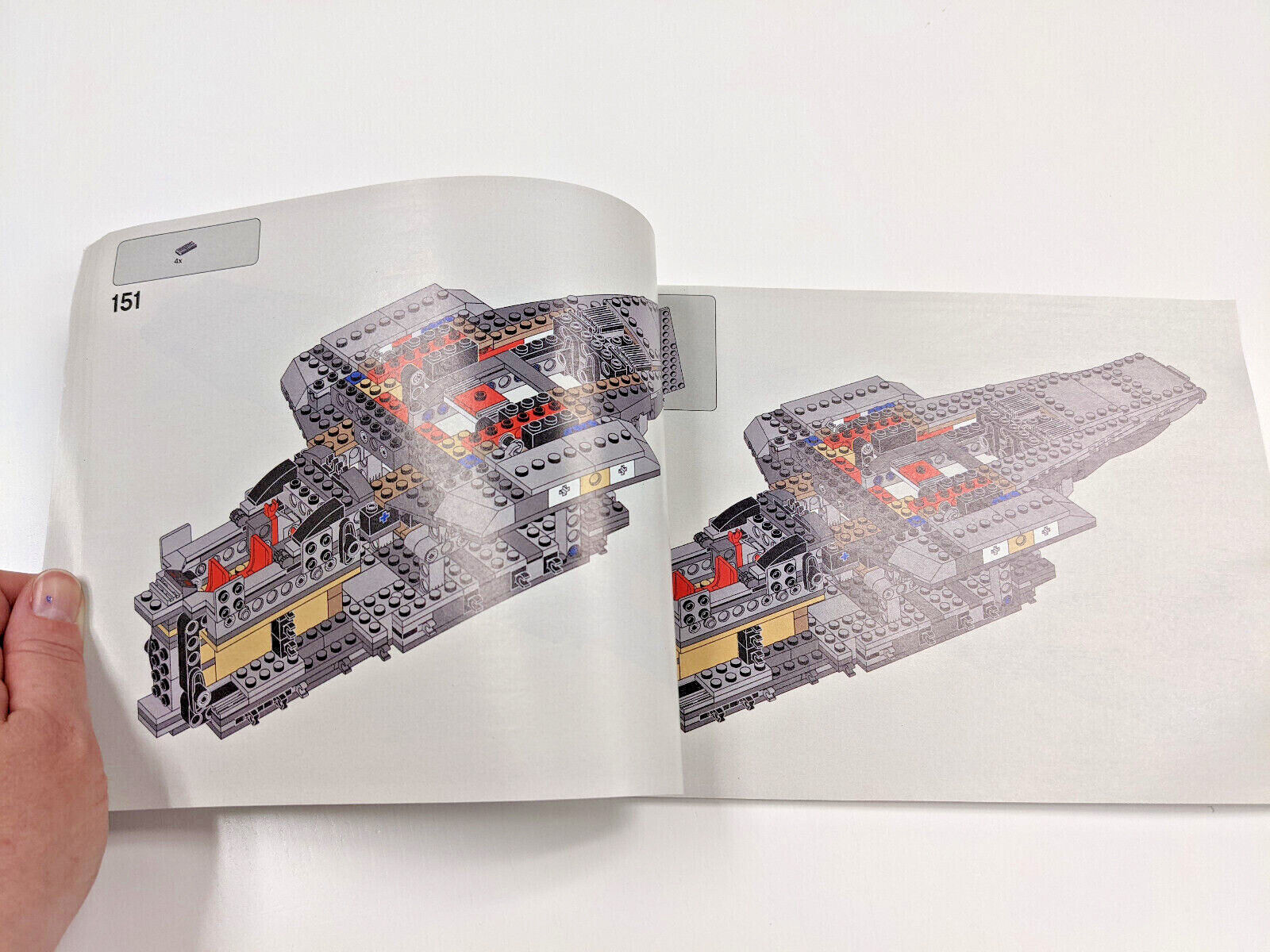 LEGO Mandalorian Razor Crest (75292) Manual -INSTRUCTIONS ONLY - StudBee
