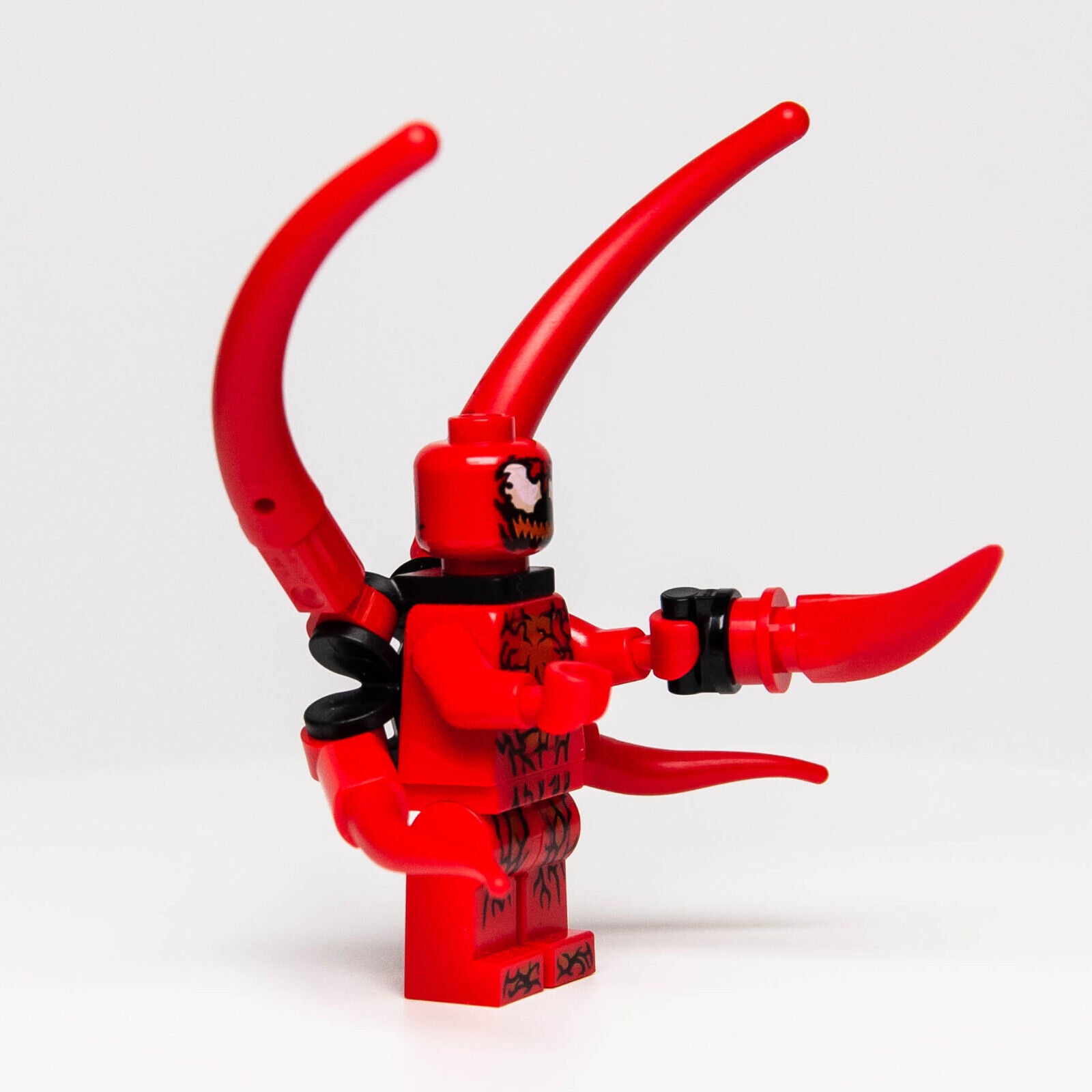 LEGO Marvel Superheroes Minifigure - Carnage (sh723) Daily Bugle 76178 - StudBee