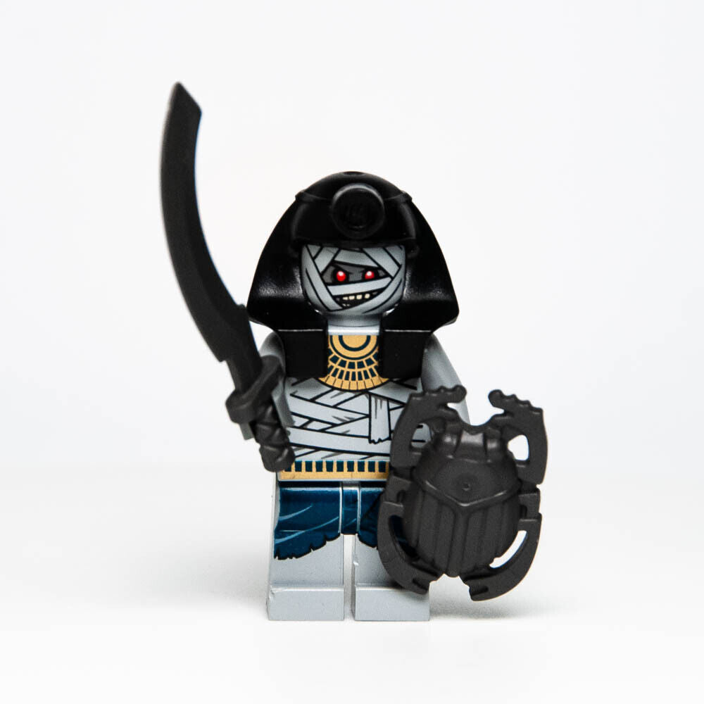 LEGO Pharaoh's Quest Minifigure - Mummy Warrior 1 (pha003) 7306 7326 Sphinx