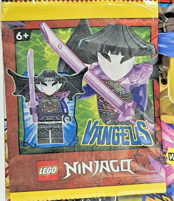 LEGO Ninjago UK 2023 Magazine Issue 99 - Vangelis Minifigure (njo802) 892303 - StudBee
