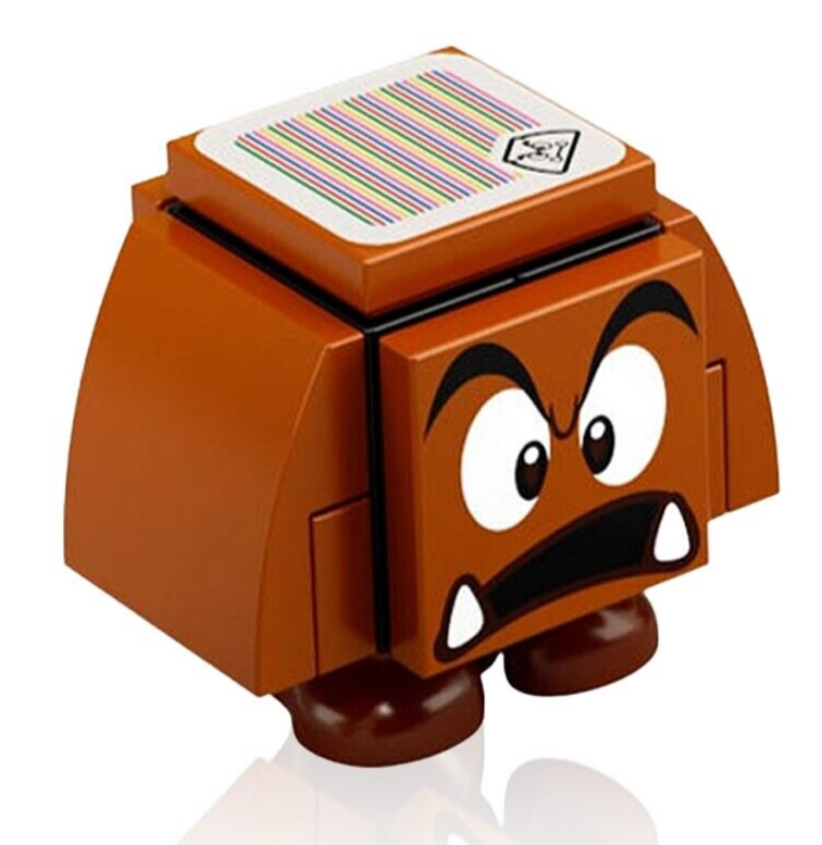 New LEGO Goomba Surprised Minifigure - Mario’s House 71367 (mar0024) - StudBee