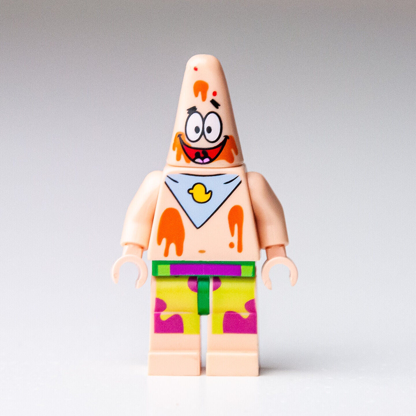 LEGO Spongebob Minifigure - Patrick w/ Bib, Ice Cream Splotches 3816 (bob030)