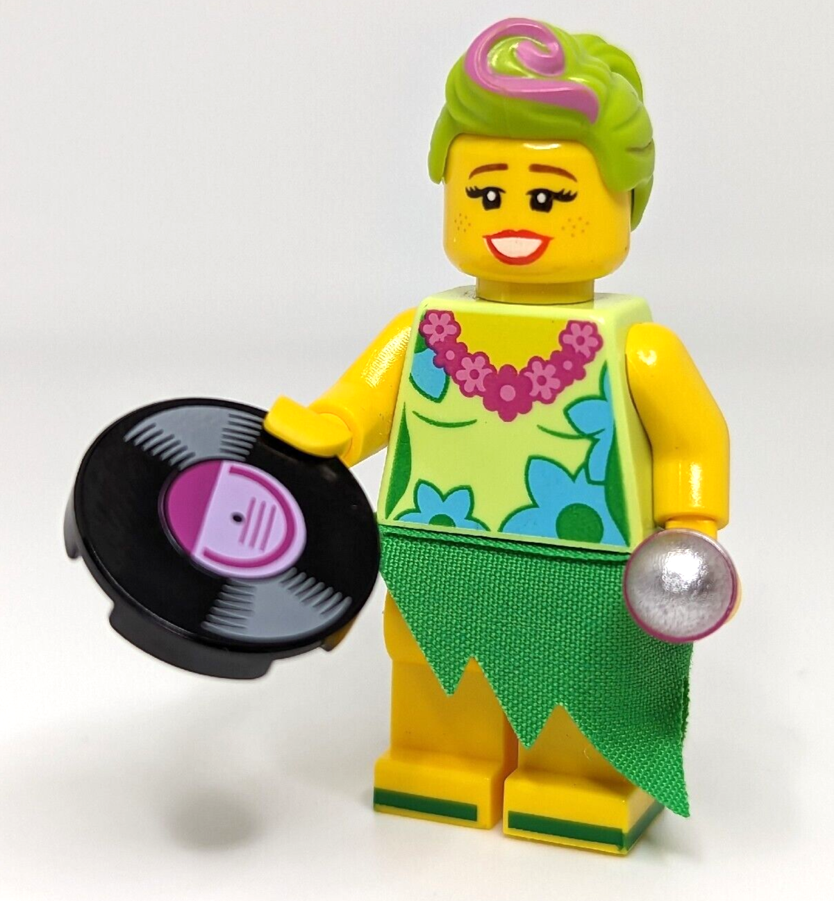 The LEGO Movie 2 Minifigure - Hawaiian Singer Hula Lula 71023 (coltlm2-7) tlm154 - StudBee