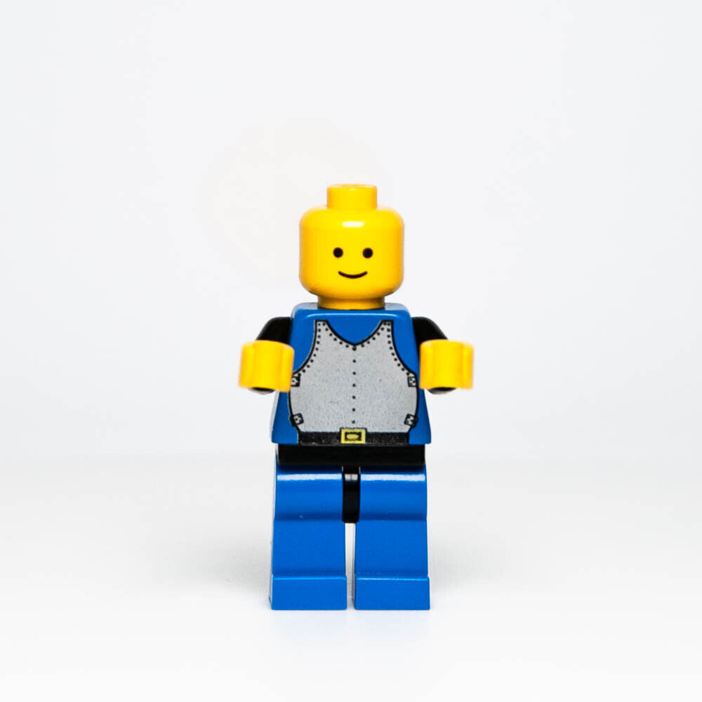 LEGO Castle Black Knights Minifigure - Breastplate Blue (cas188) 1584 6060