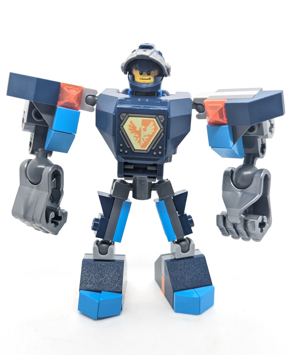 70362 LEGO Nexo Knights Battle Suit Clay Minifigure (nex083) - 100% Complete