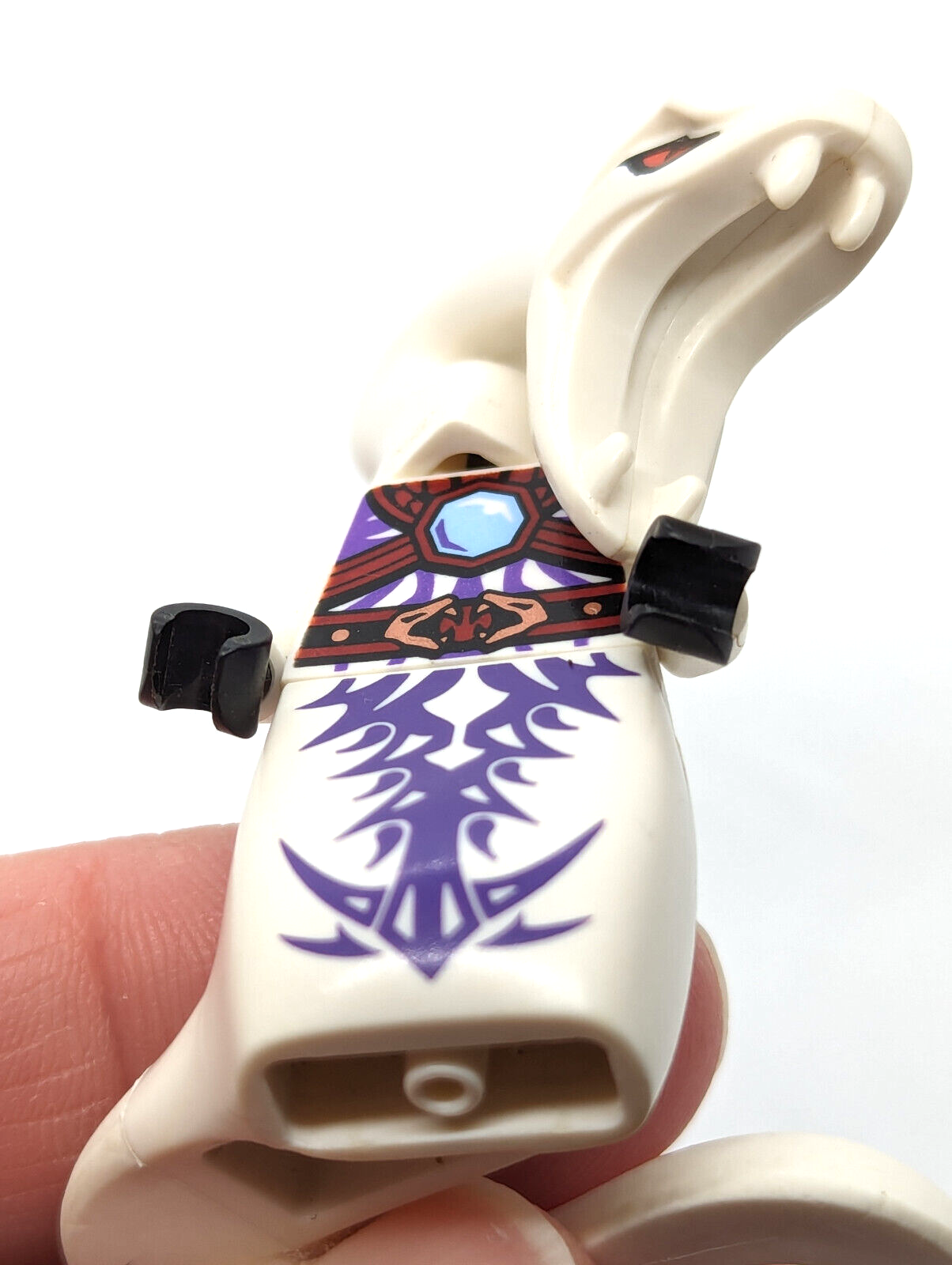 LEGO Ninjago Pythor Chumsworth - White & Purple Minifigure (njo131) 70750 - StudBee