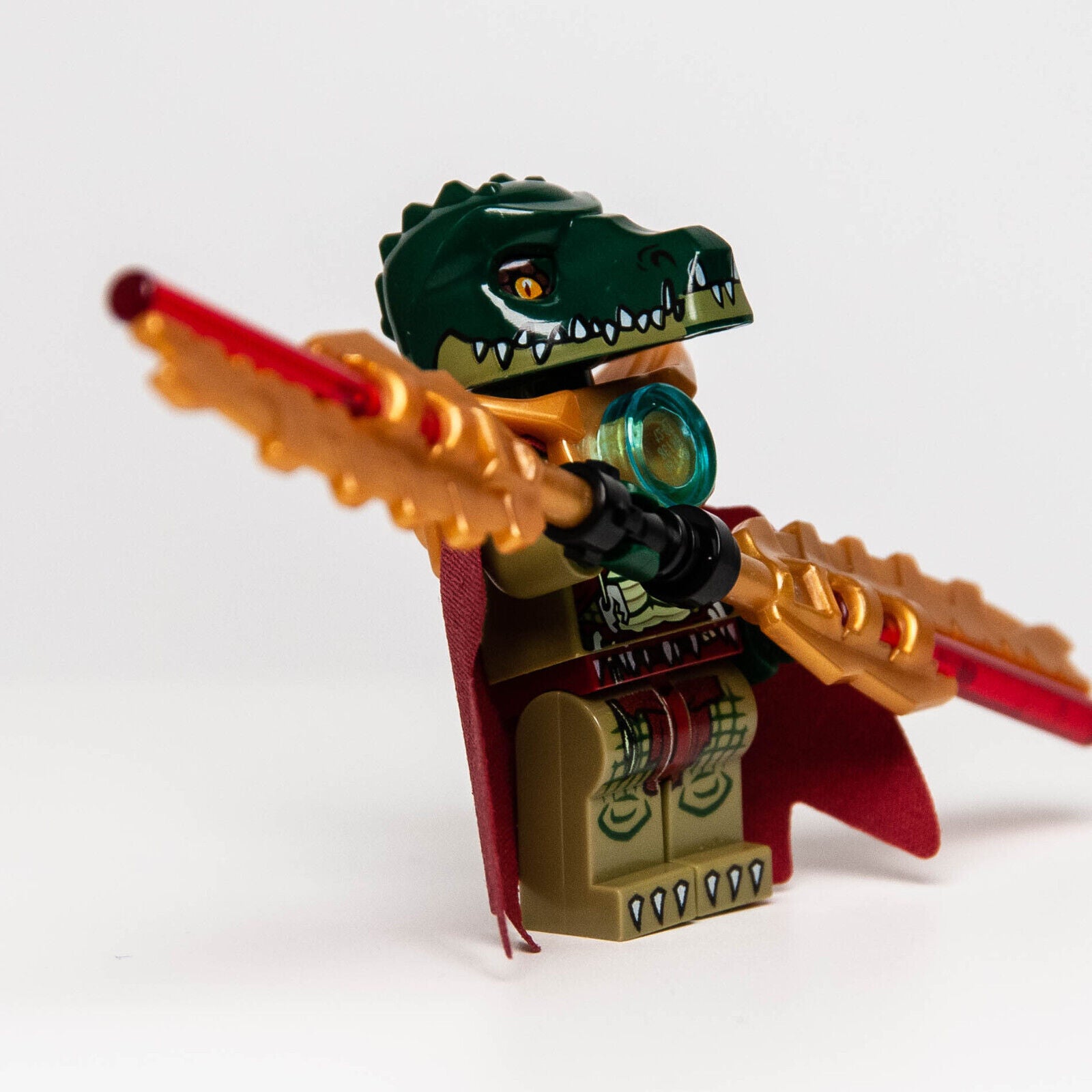 NEW LEGO Minifigure Legends of Chima Cragger w/ Cape (loc024) - StudBee