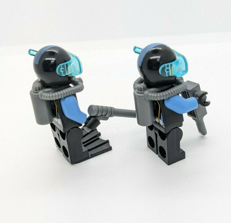 LEGO Aquazone Aquaraiders: Diver 6 + Diver 7 Angler Ambush (aqu025 aqu021) 7771 - StudBee