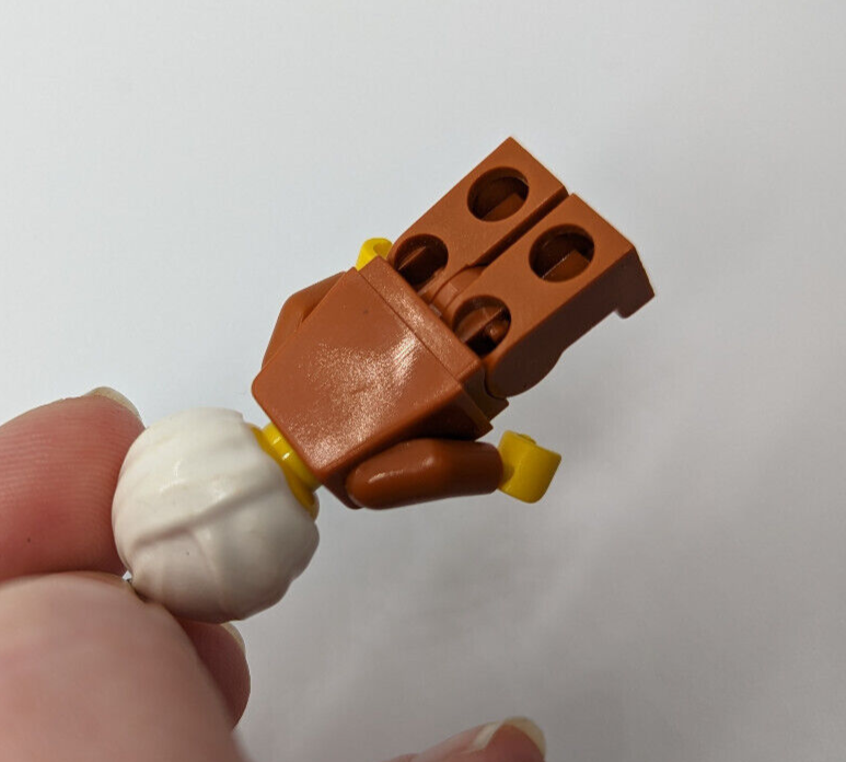 Lego Adventurers Orient Minifigure Keychain Ring - Maharaja Lallu (adv030) KC034 - StudBee