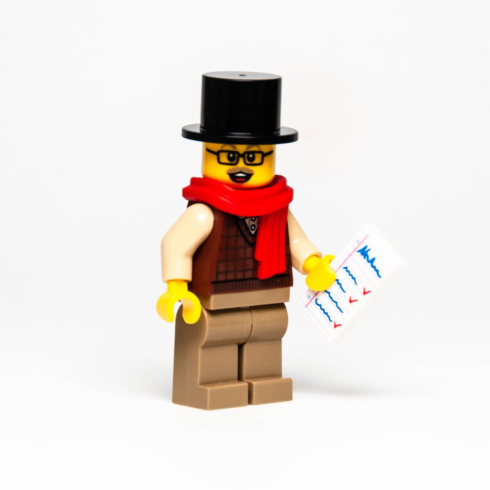 LEGO City Minifigure - Top Hat Tom (hol249) 60303 Holiday Winter Village (wtr - StudBee