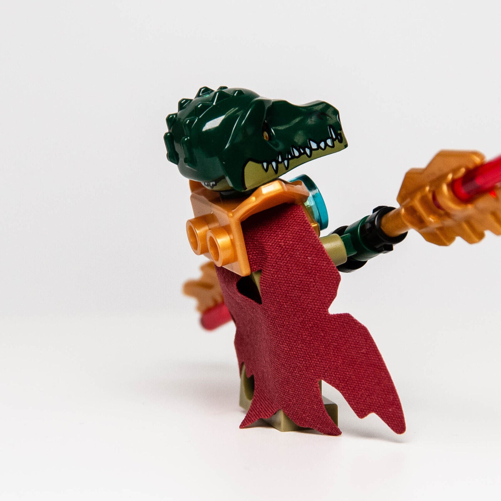 NEW LEGO Minifigure Legends of Chima Cragger w/ Cape (loc024) - StudBee