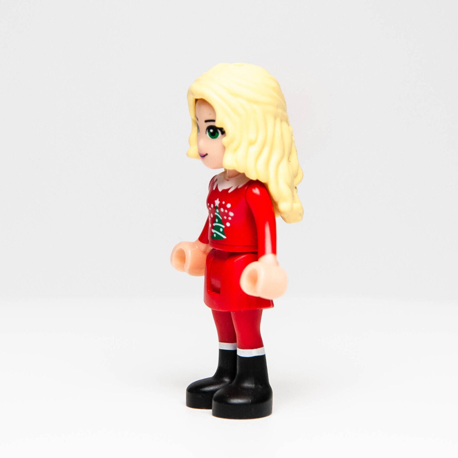 LEGO Friends Minifigure Christina (frnd029) Red Christmas Tree Top 3316 - StudBee