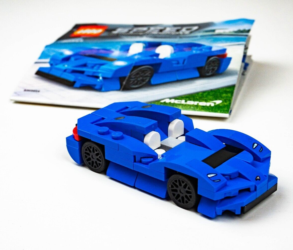 LEGO Speed Champions McLaren Elva Set 30343 - Build Verified Complete - StudBee
