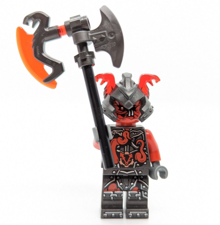 Lego Ninjago Minifigure - Slackjaw (njo275) with Snake Blade 70627