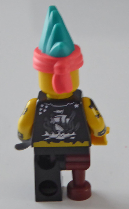 New LEGO Vidiyo Minifigure - Punk Pirate w/ Anchor Guitar (vid016) Beatbox 43103 - StudBee