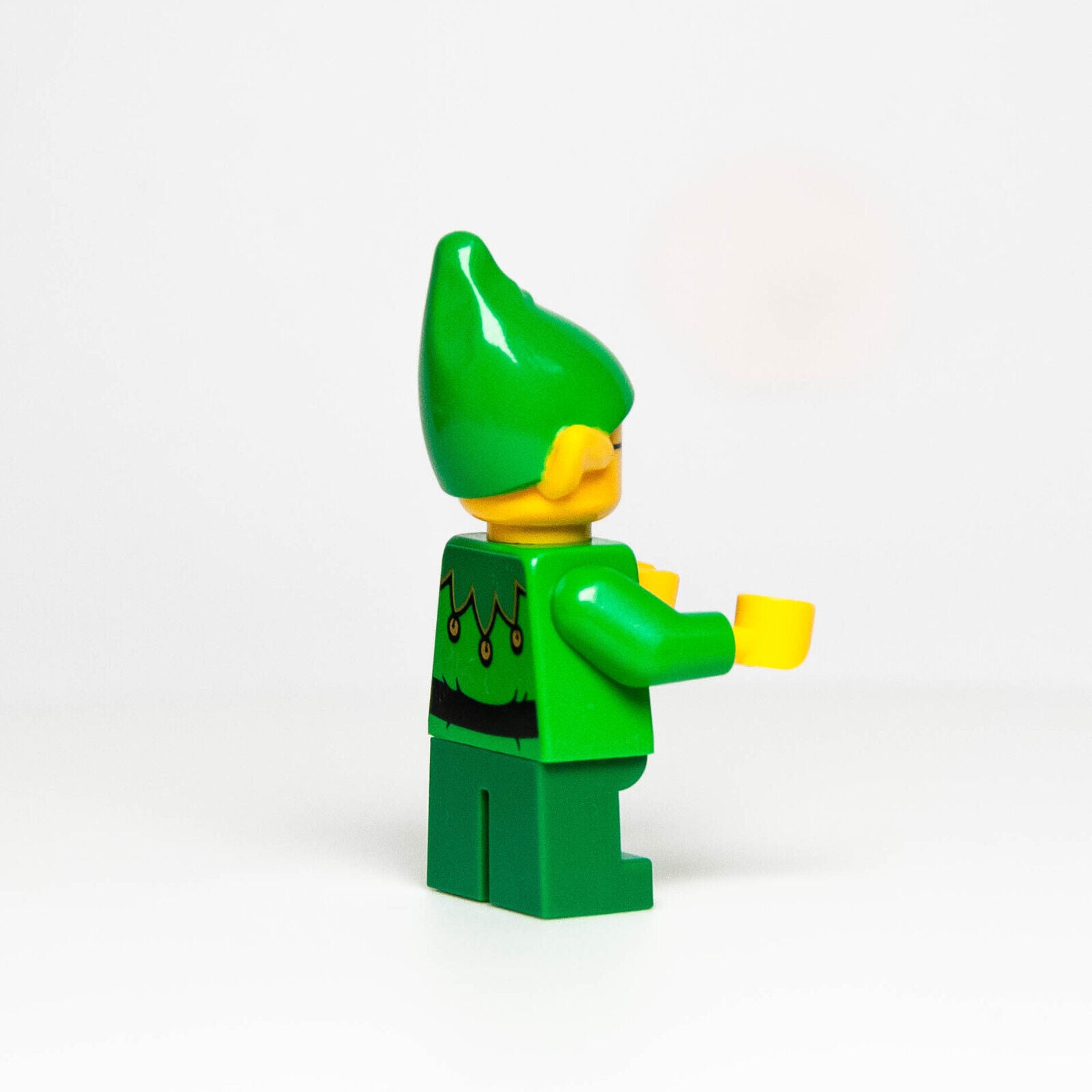 Lego Christmas Holiday Elf Minifigure w/ Glasses Bells (hol026) Club House 10275