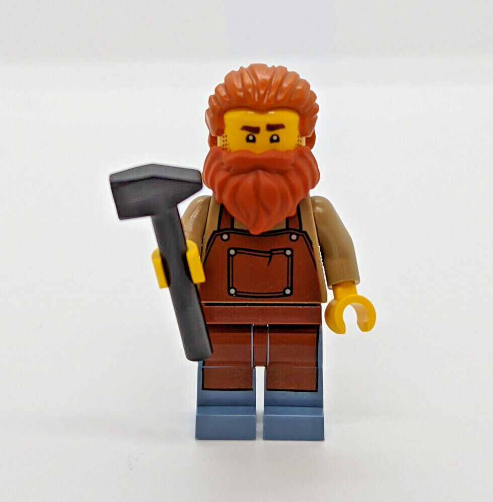 NEW LEGO Medieval Blacksmith Minifigure 21325 (IDEA082) Black Falcon - StudBee