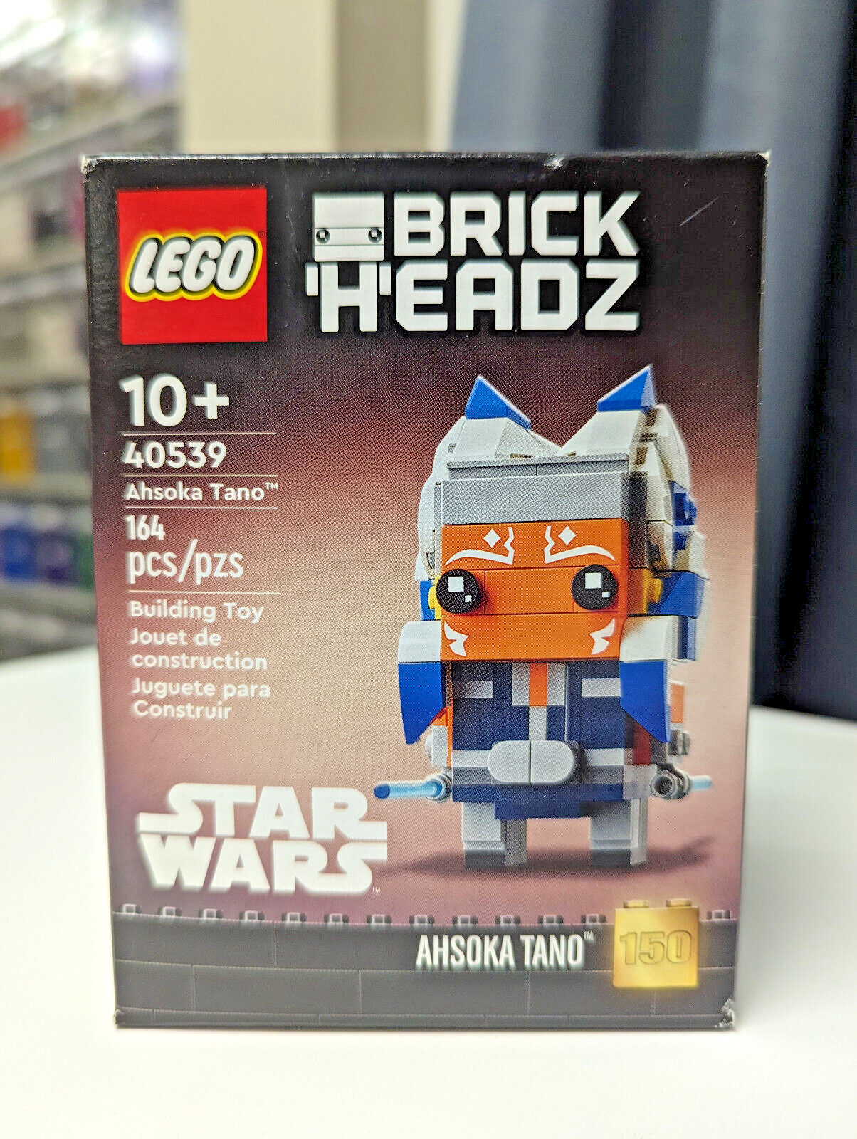 New Sealed 2022 Lego Star Wars 40539 Ahsoka Tano Brick Headz Brickheadz - StudBee