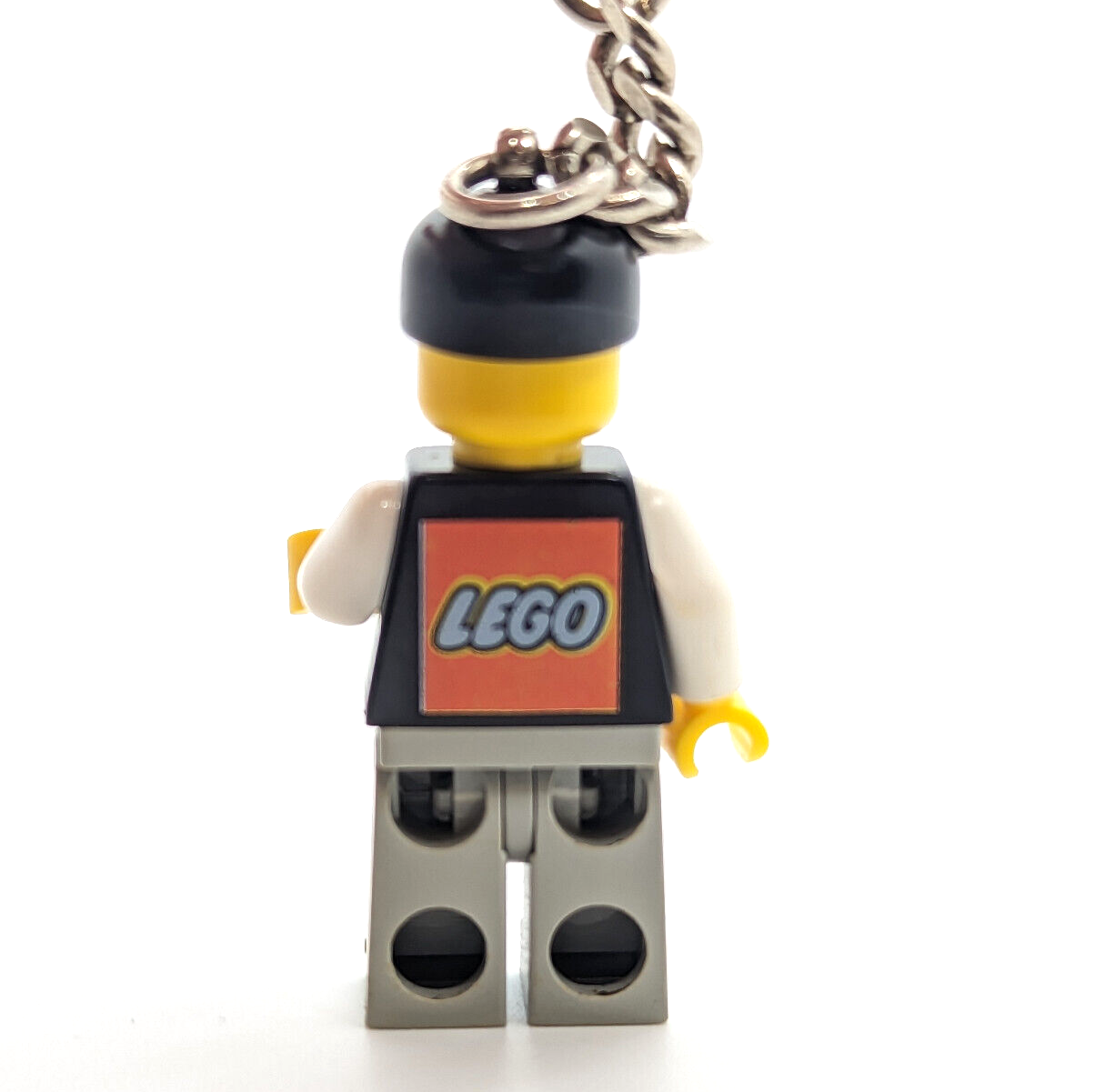 LEGO Minifigure Classic City Police Officer Cop Key Ring Chain 3954 (cop009) - StudBee