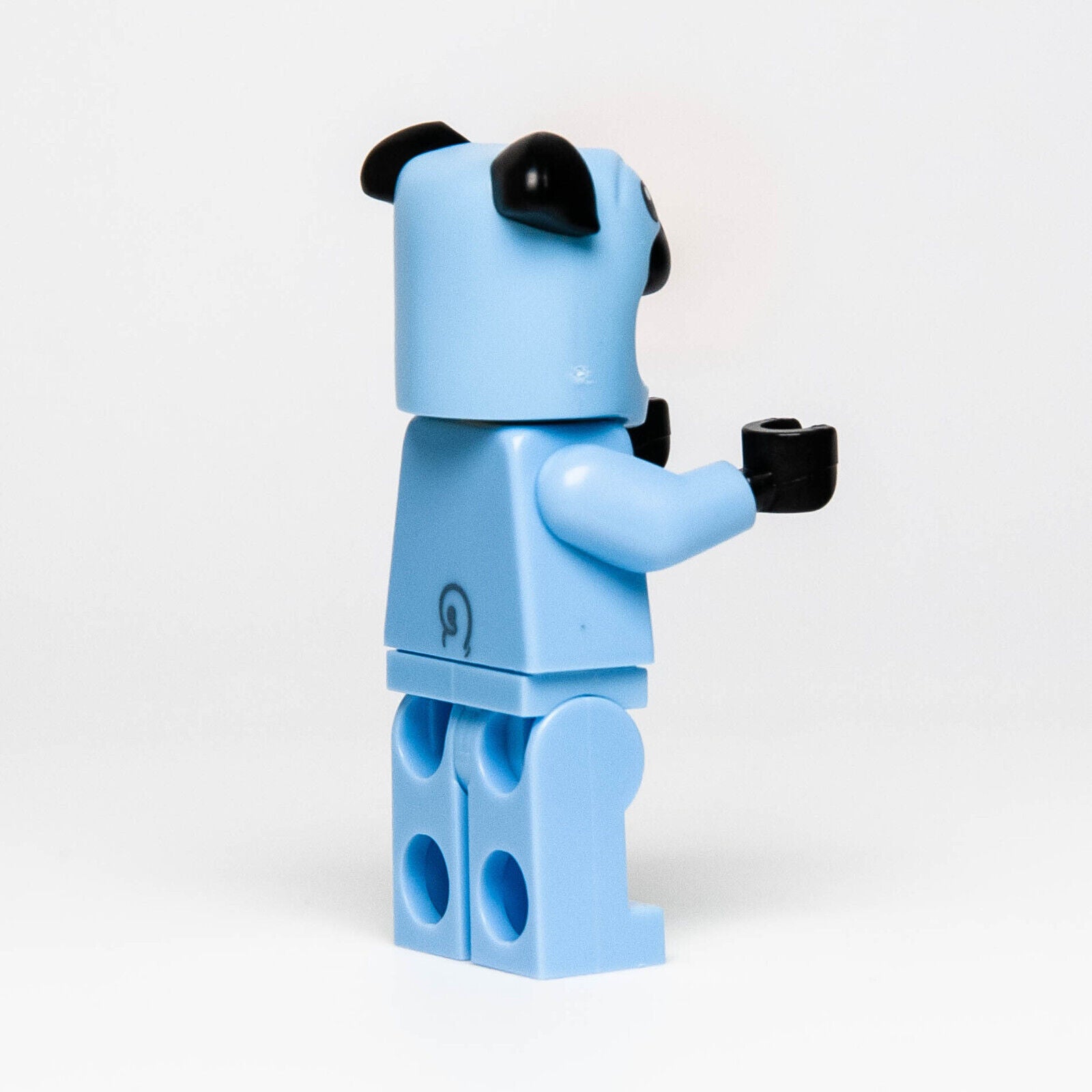 New Lego Store Build-A-Minifig 2021 - Bow Tie Blue Pug Costume Guy BAM (hol245) - StudBee