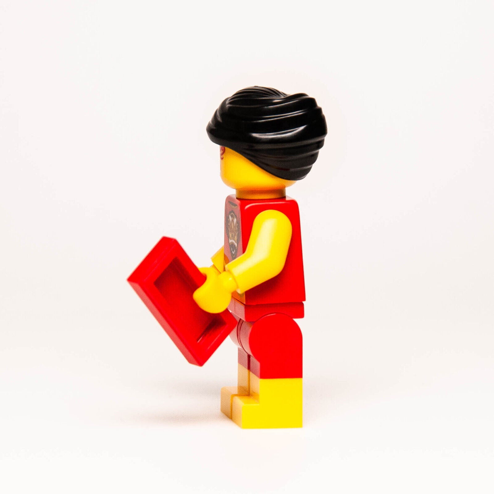 New LEGO BAM 2024 Minifigure - Chinese Lunar New Year Lion Dancer, Nian Envelope - StudBee
