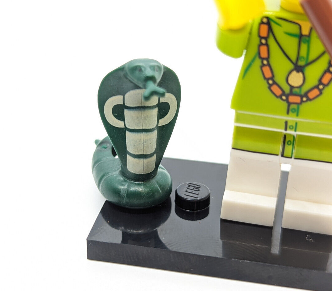 New LEGO CMF Series 13 Minifigure Snake Charmer (col13-4) 71008 col198 Cobra - StudBee