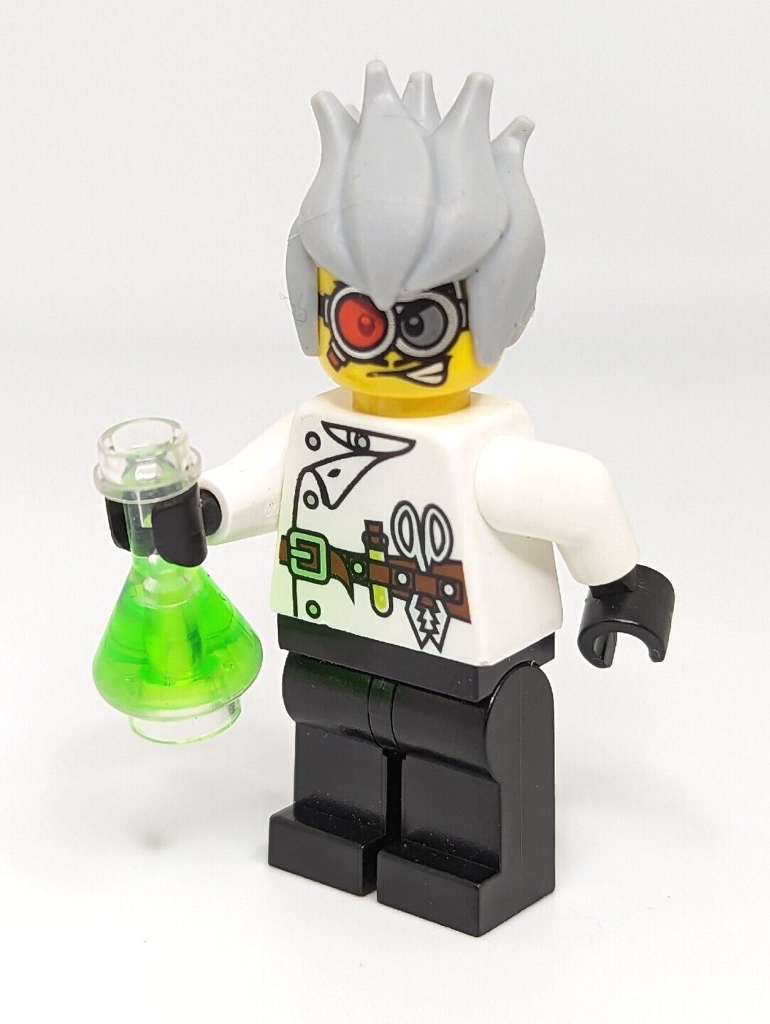 LEGO Crazy Mad Scientist Minifigure Monster Fighters 9466 (mof016) - StudBee