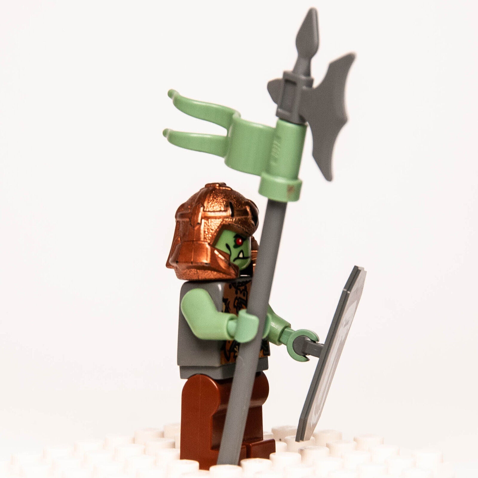 LEGO Castle Fantasy Era Minifigure - Orc Troll Warrior 7 (cas399) 852293 Chess - StudBee