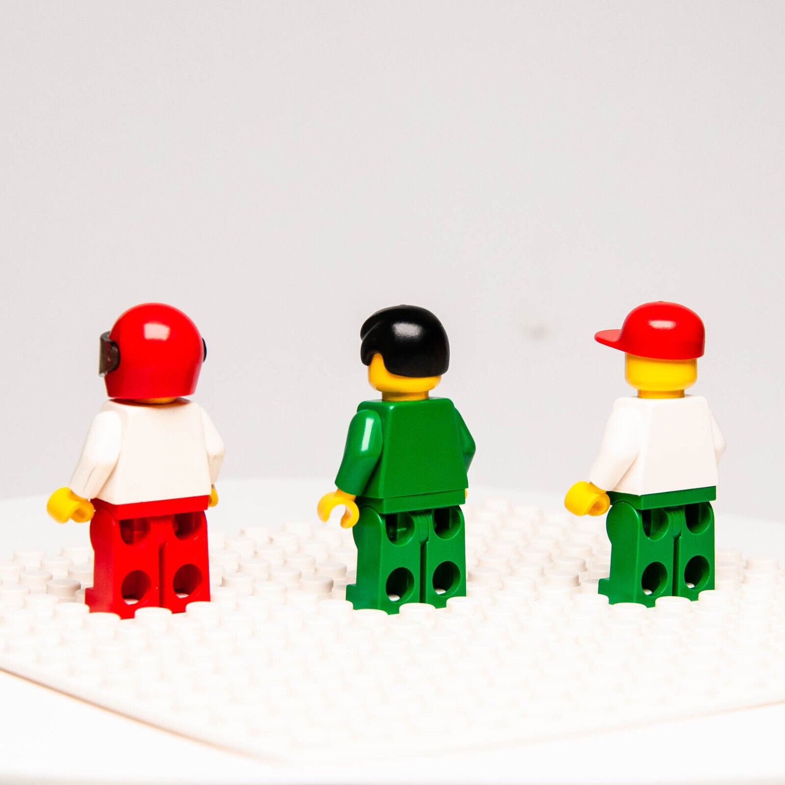 Classic Lego 4559 1990 Lot -  Octan Logo Minifigures (oct012 oct011 oct014) - StudBee